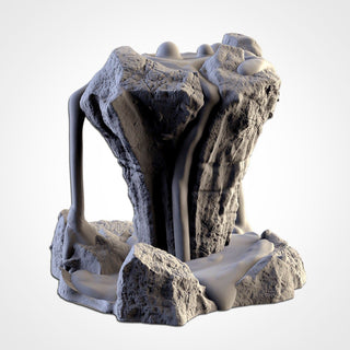Volcanoes - Scifi Terrain - 3D Printed PLA Plastic - Sigmarite Boutique