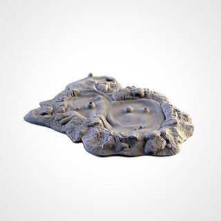 Volcanoes - Scifi Terrain - 3D Printed PLA Plastic - Sigmarite Boutique