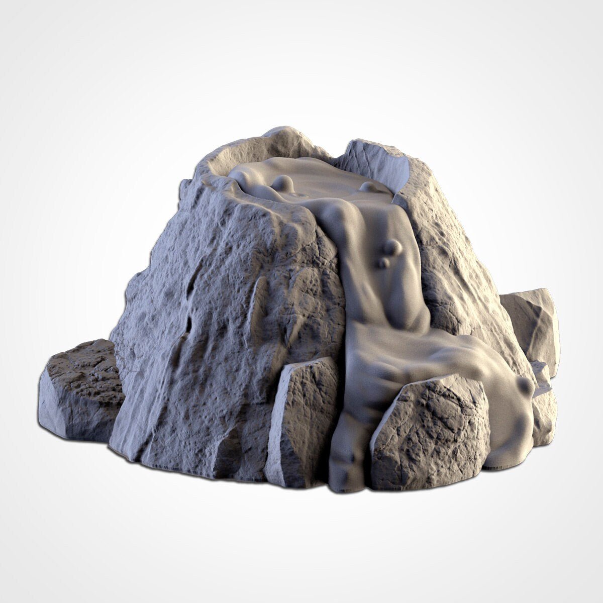 Volcanoes - Scifi Terrain - 3D Printed PLA Plastic - Sigmarite Boutique