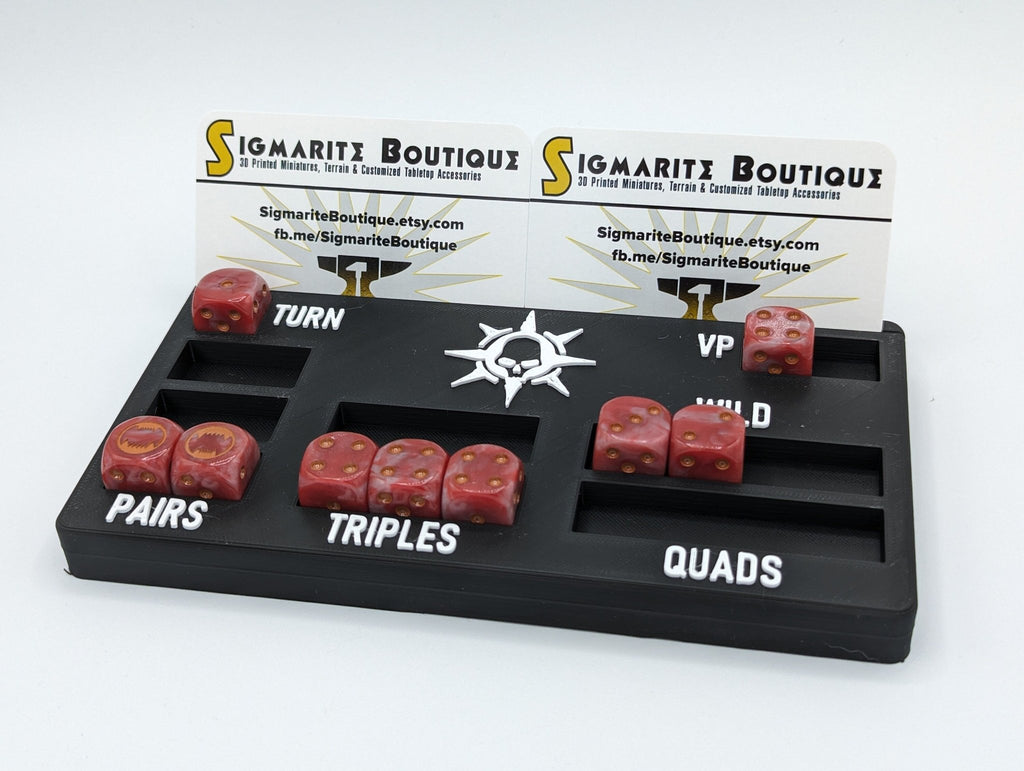 WarCry Dice and Card Holder - Sigmarite Boutique