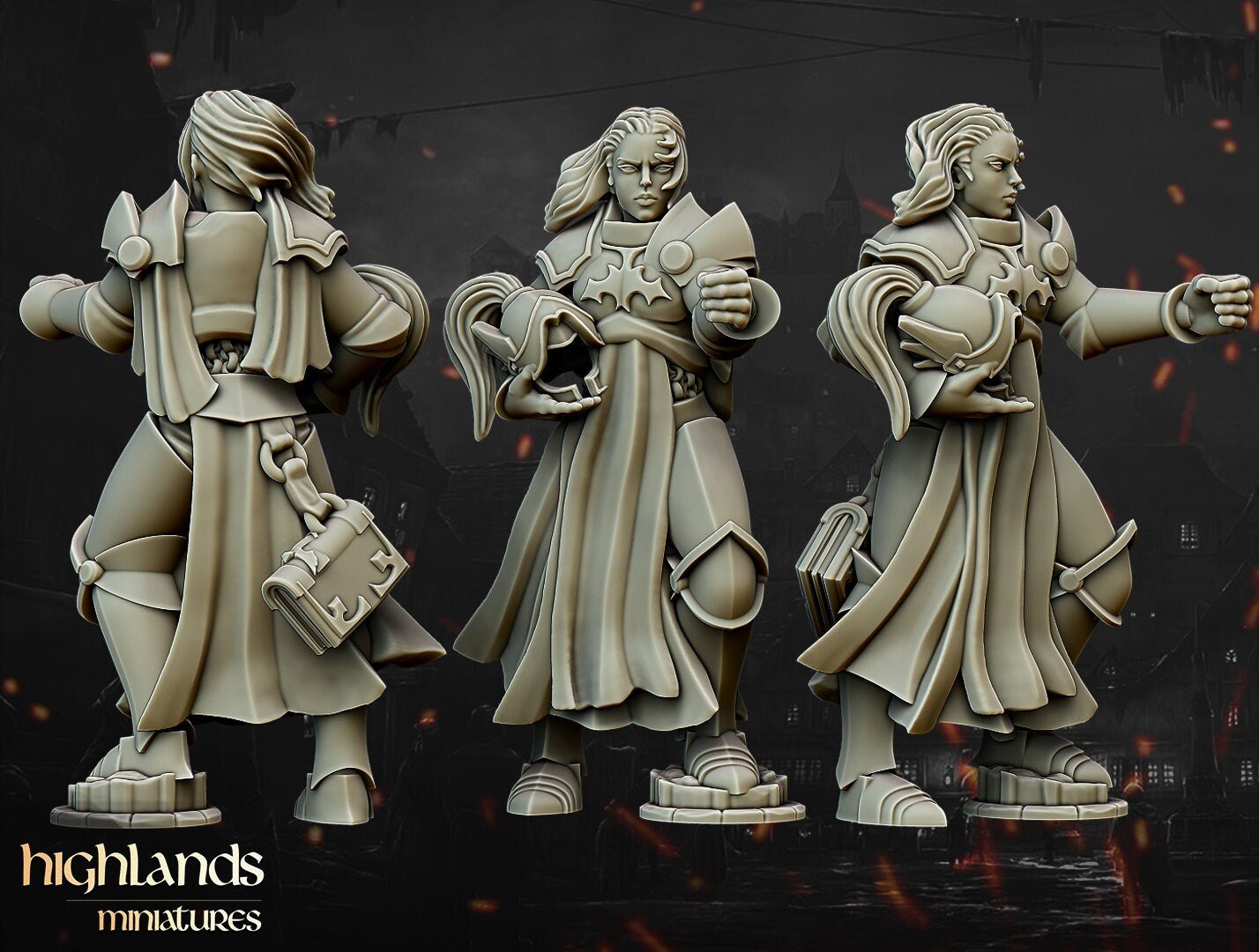 Warriors of the Lady Command - Highlands Miniatures - Sigmarite Boutique