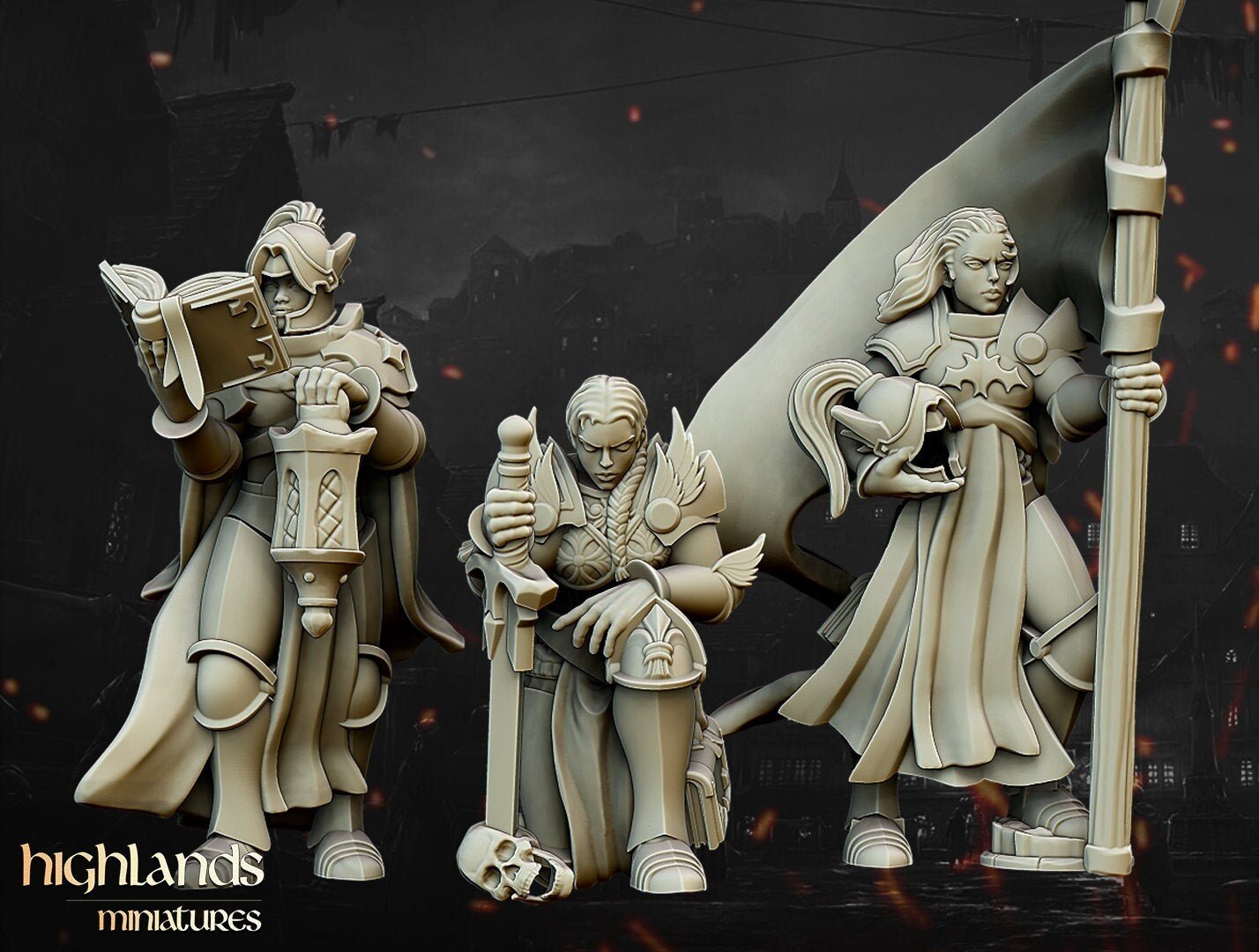 Warriors of the Lady Command - Highlands Miniatures - Sigmarite Boutique
