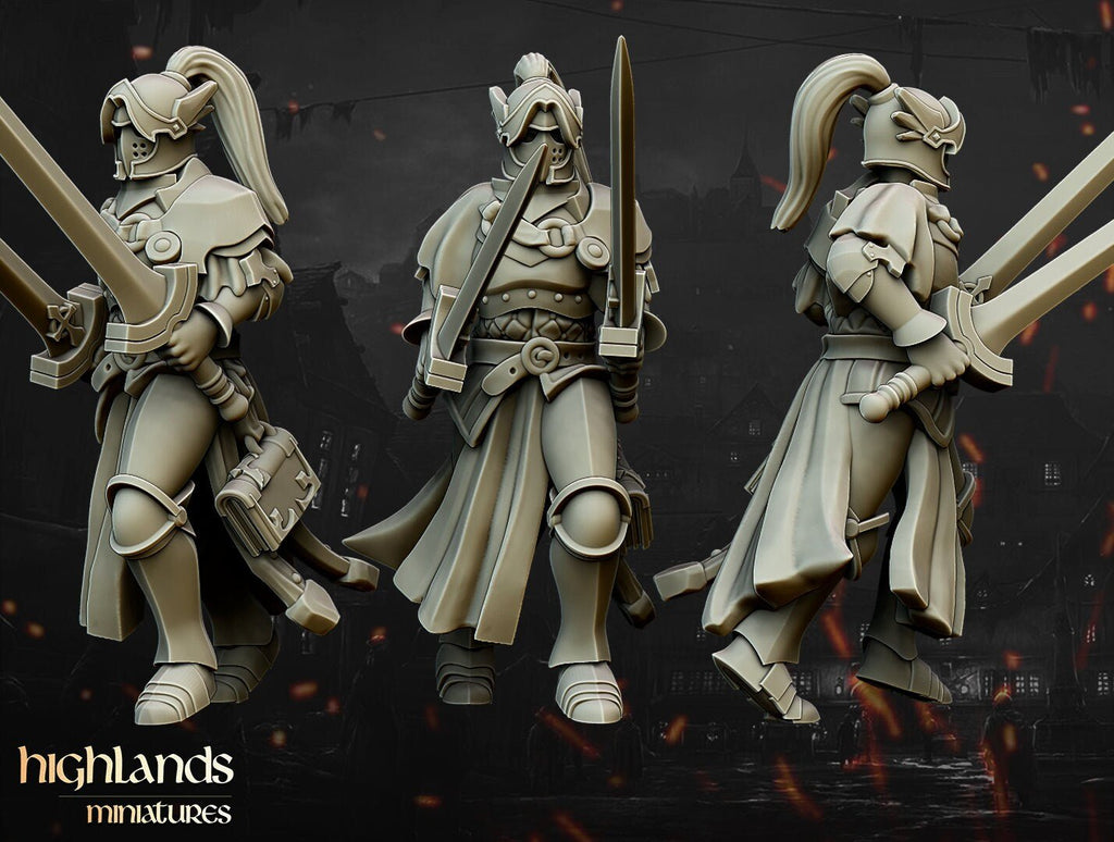 Warriors of the Lady - Highlands Miniatures - Sigmarite Boutique