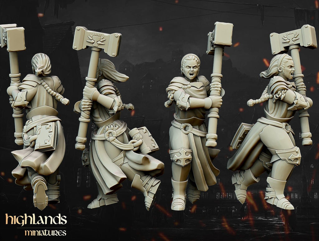 Warriors of the Lady - Highlands Miniatures - Sigmarite Boutique