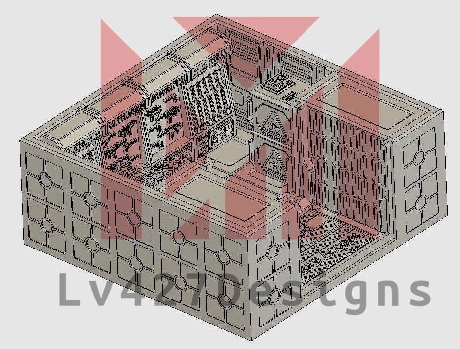 Weapons Storage Room - LV-427 Designs - Sigmarite Boutique