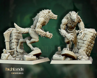 Werewolves - Highlands Miniatures - Sigmarite Boutique