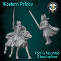 Western Prince - Elves and Men - Quartermaster 3D - Sigmarite Boutique