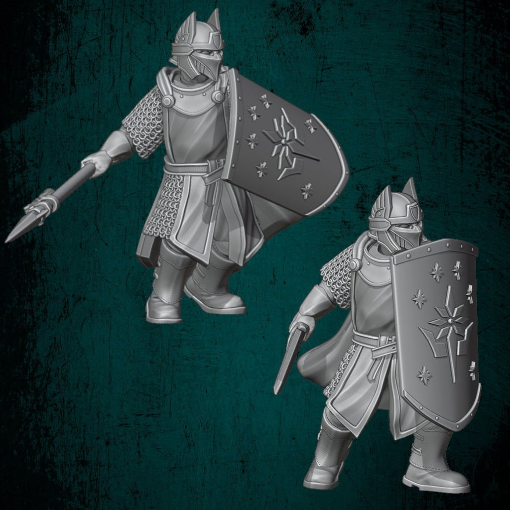 Western Warriors - Elves and Men - Quartermaster 3D - Sigmarite Boutique