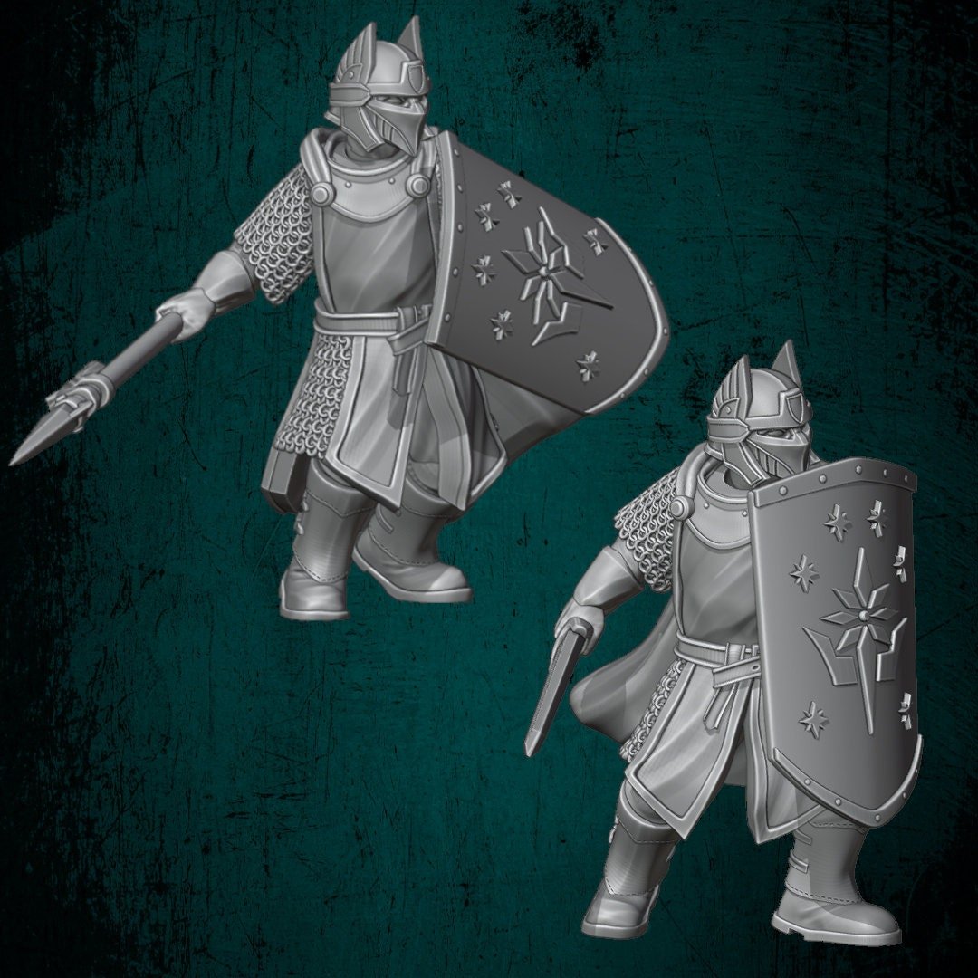 Western Warriors - Elves and Men - Quartermaster 3D - Sigmarite Boutique
