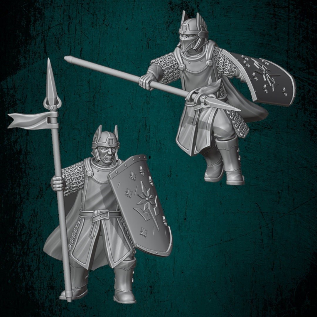 Western Warriors - Elves and Men - Quartermaster 3D - Sigmarite Boutique