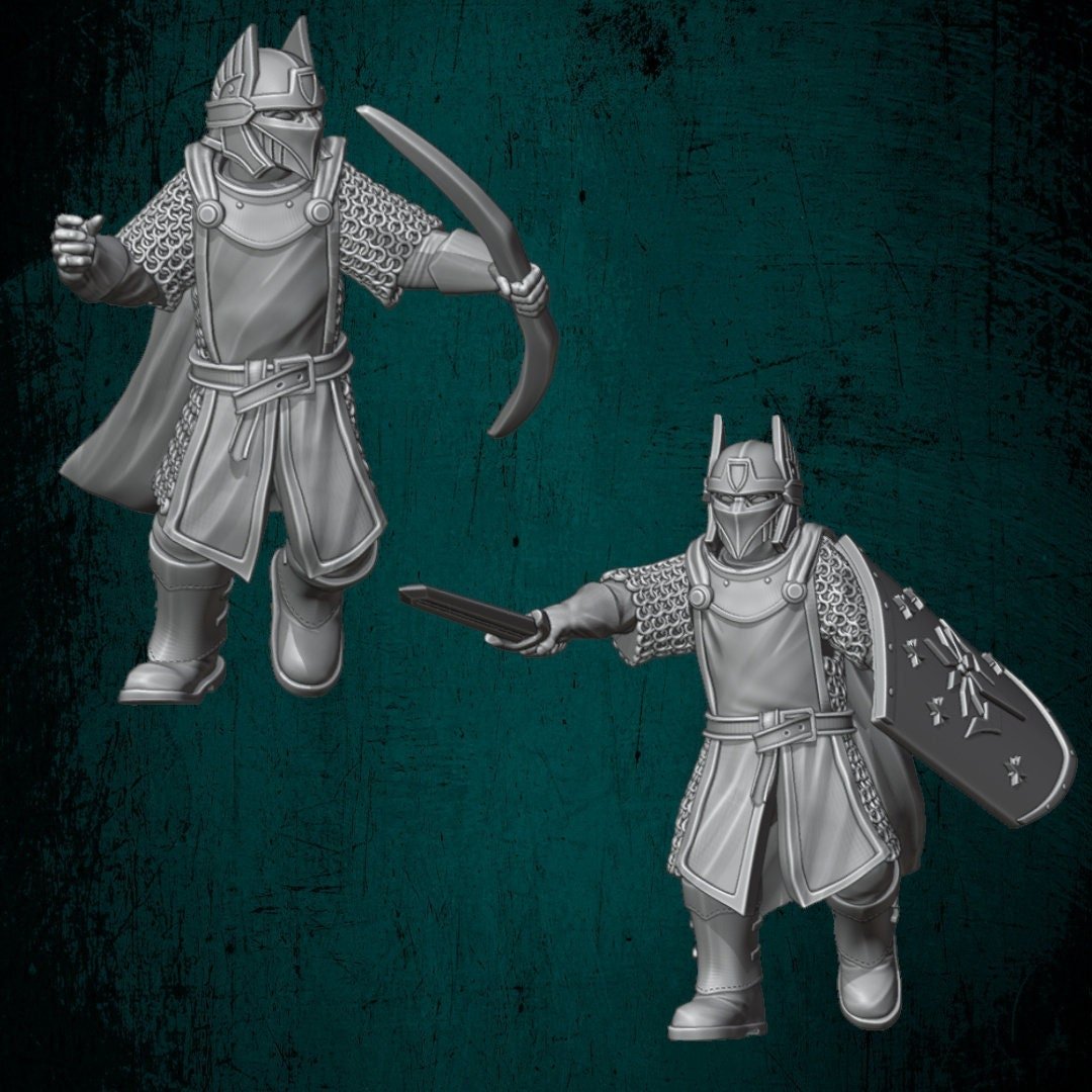 Western Warriors - Elves and Men - Quartermaster 3D - Sigmarite Boutique