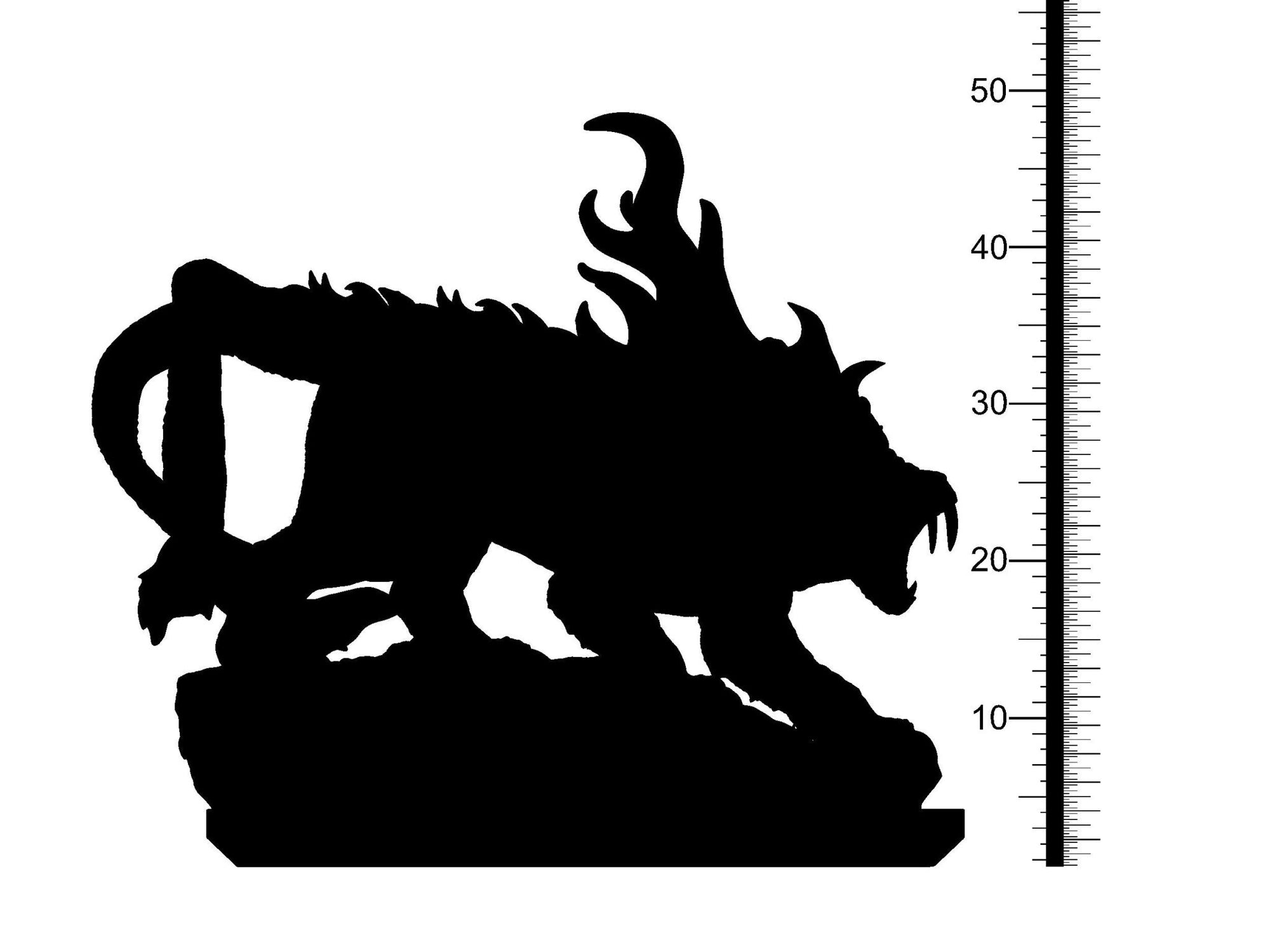 White Tiger - Legends and Gods of China - Clay Cyanide - Sigmarite Boutique