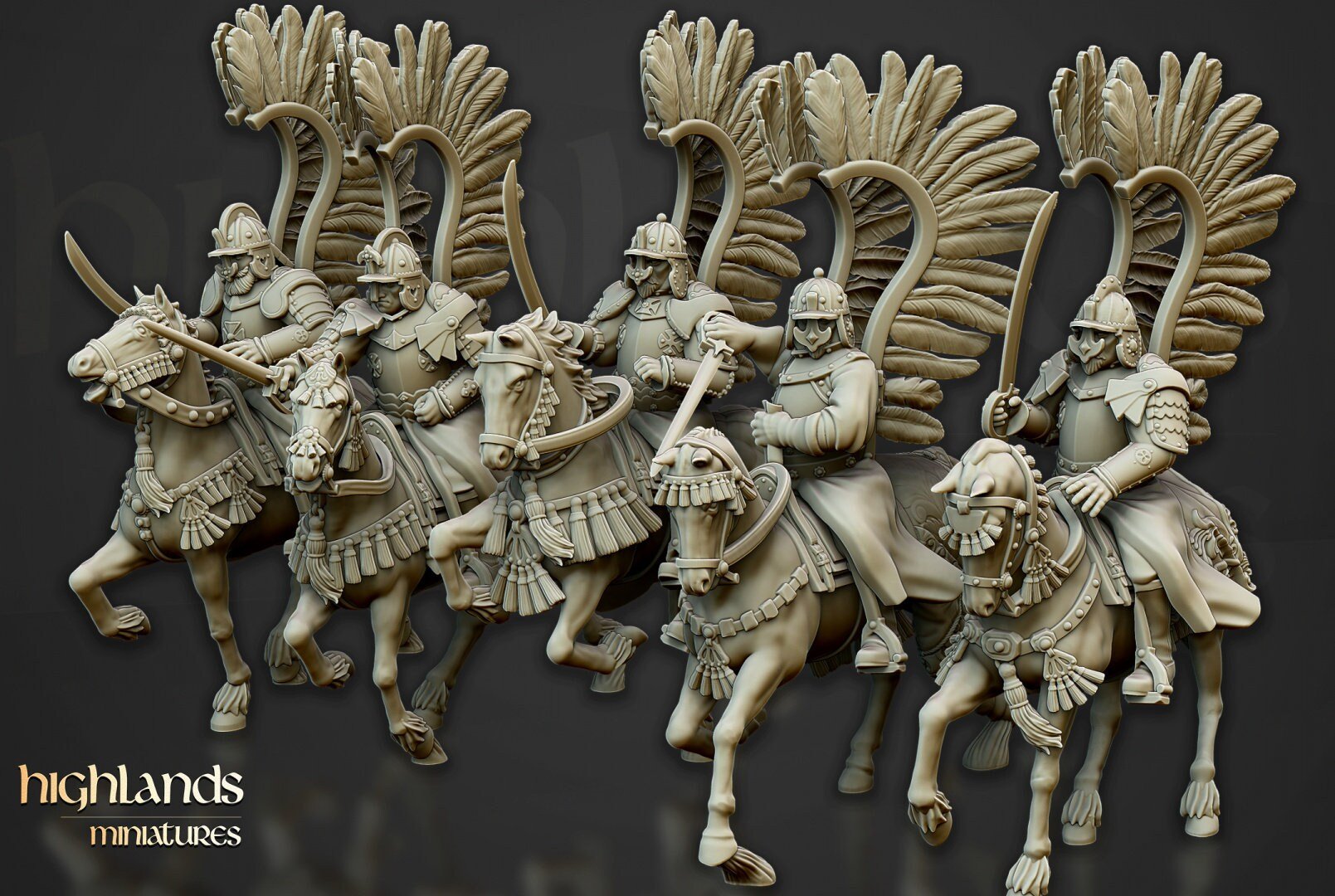 Winged Hussars of Volhynia - Highlands Miniatures - Sigmarite Boutique
