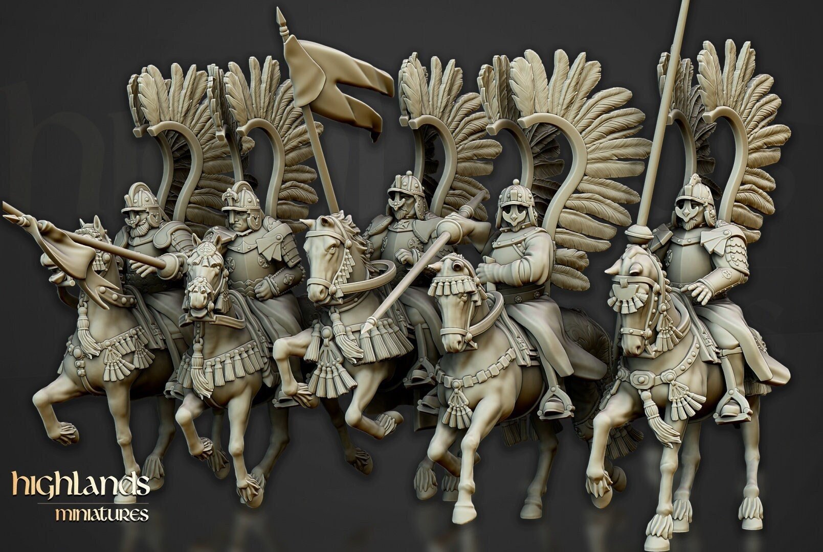 Winged Hussars of Volhynia - Highlands Miniatures - Sigmarite Boutique