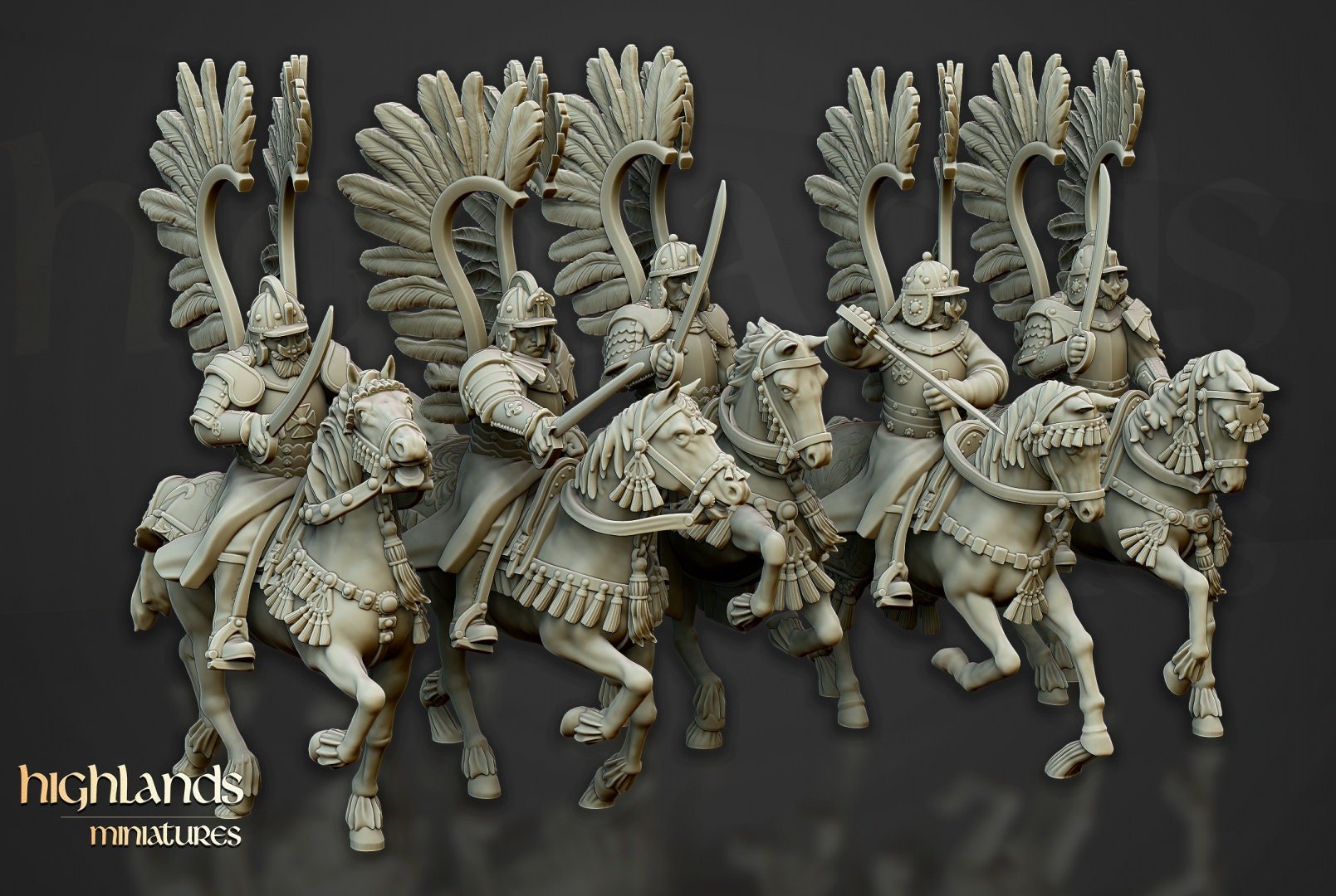 Winged Hussars of Volhynia - Highlands Miniatures - Sigmarite Boutique
