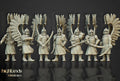 Winged Hussars on Foot - Highlands Miniatures - Sigmarite Boutique