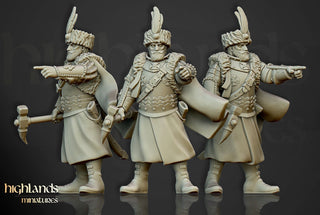Winged Hussars on Foot - Highlands Miniatures - Sigmarite Boutique