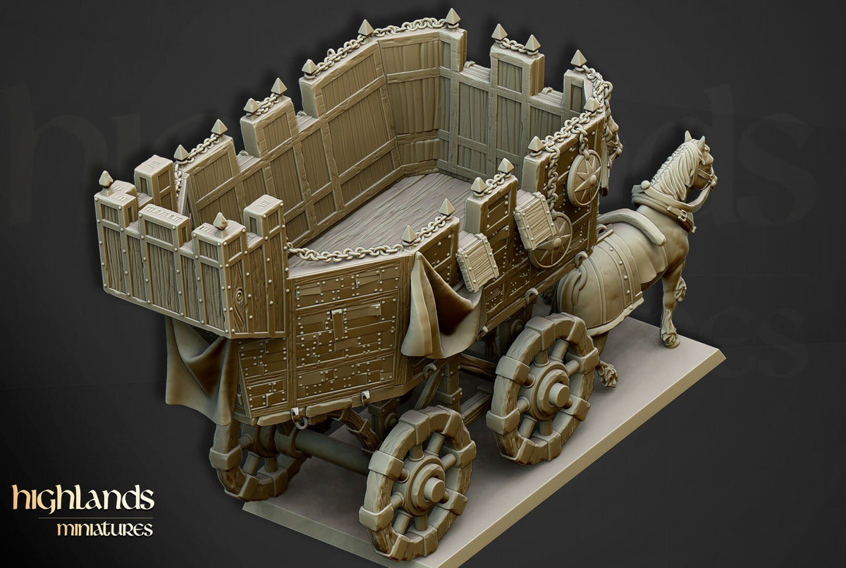 Wittemberg War Wagon - Highlands Miniatures - Sigmarite Boutique