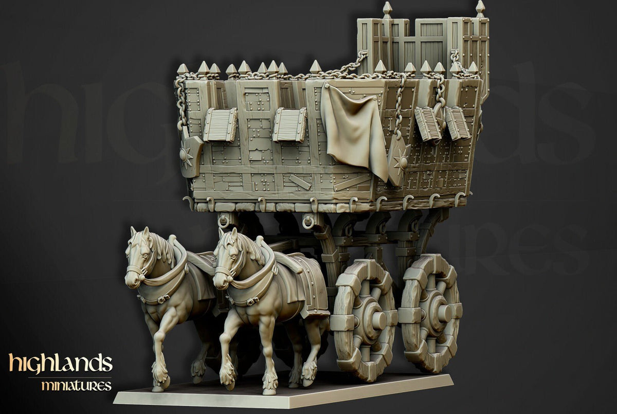 Wittemberg War Wagon - Highlands Miniatures - Sigmarite Boutique