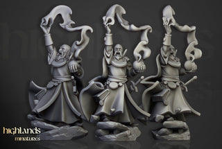 Wizards of the Houses of Magic - Highlands Miniatures - Sigmarite Boutique