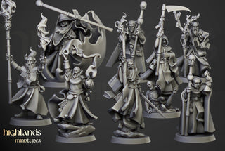 Wizards of the Houses of Magic - Highlands Miniatures - Sigmarite Boutique