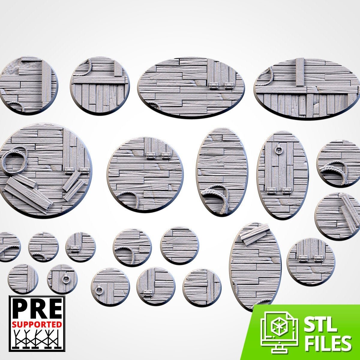 Wooden Bases - Txarli Factory - Sigmarite Boutique