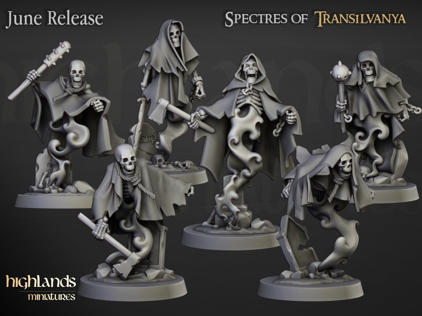 Wraiths - Highlands Miniatures - Sigmarite Boutique