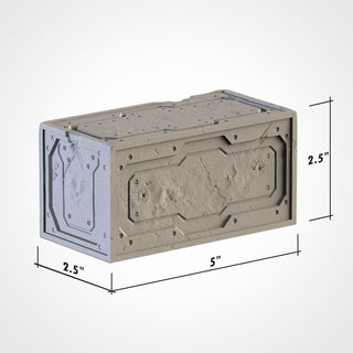 WTC Compliant City Ruin Scatter Terrain Containers - Txarli Factory - Sigmarite Boutique