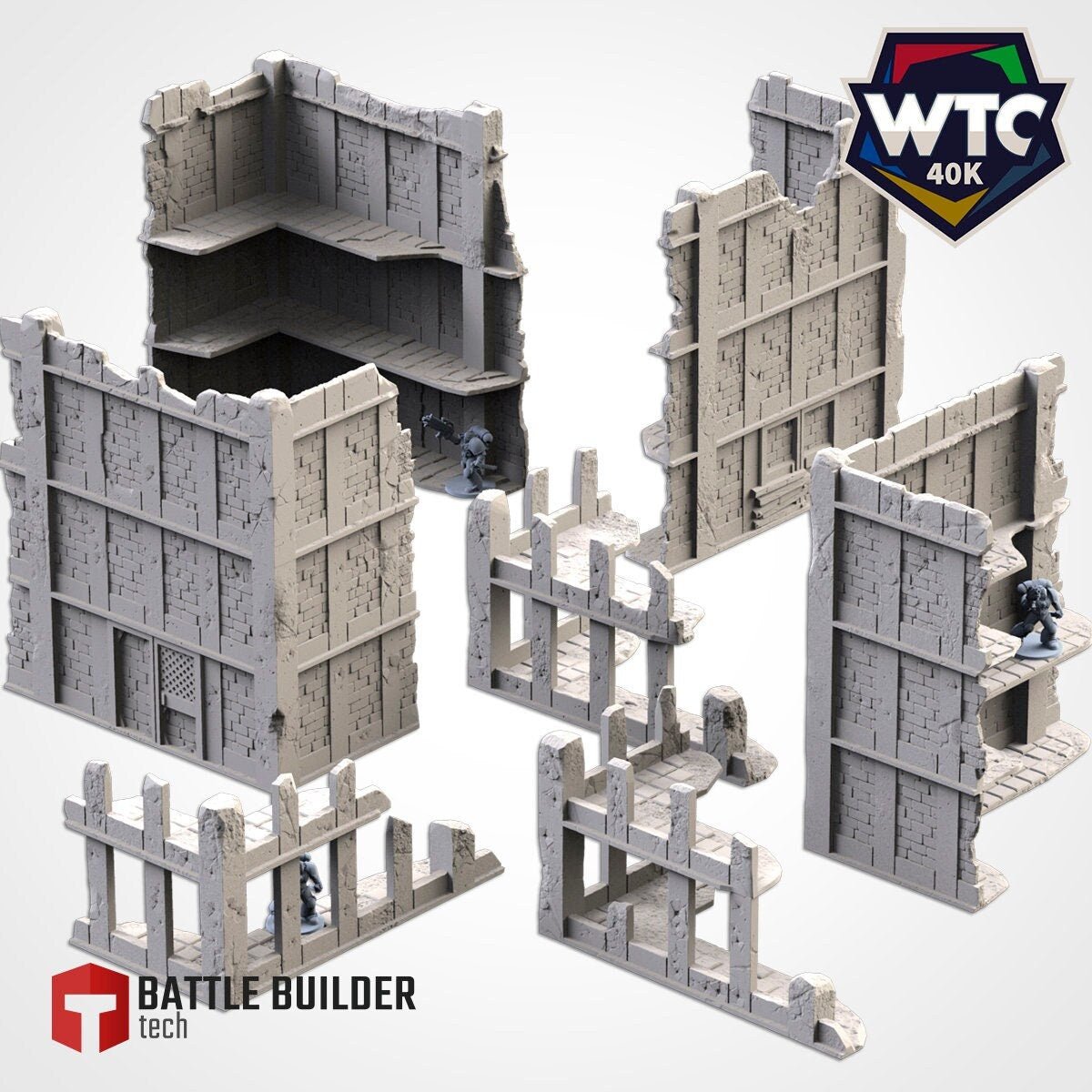 WTC Compliant Large City Ruins - Txarli Factory - Sigmarite Boutique