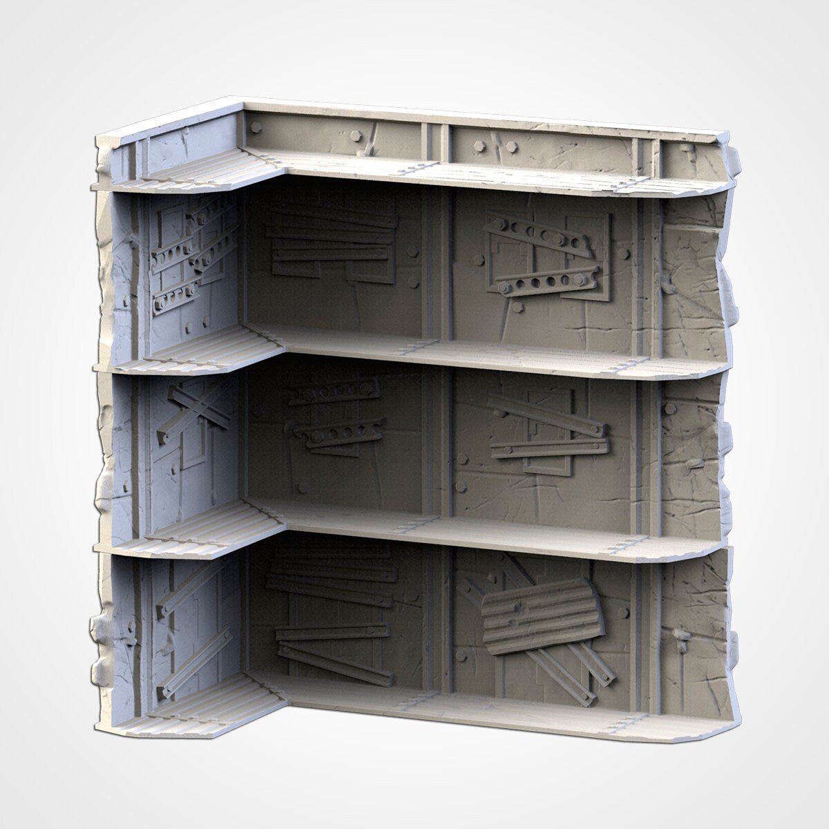 WTC Compliant Large Post-Apocalyptic Ruins - Txarli Factory - Sigmarite Boutique