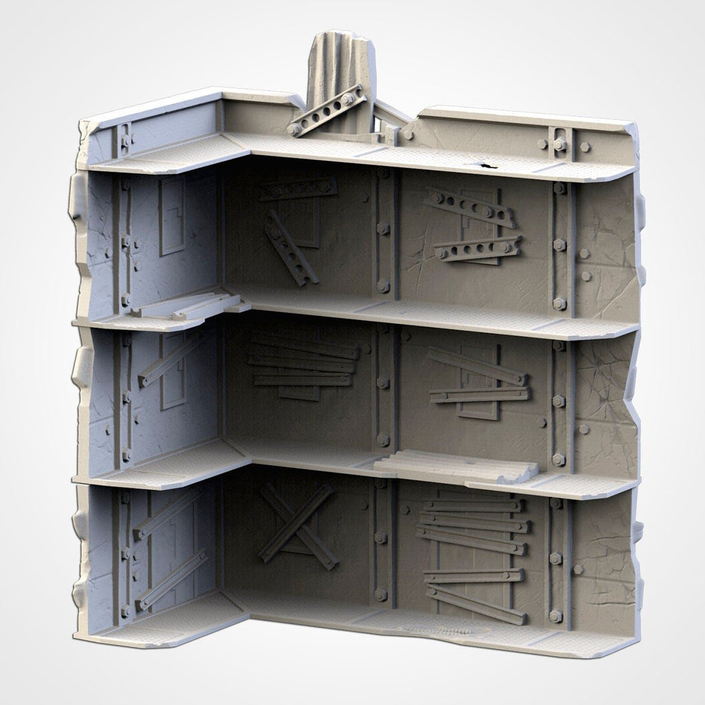 WTC Compliant Large Post-Apocalyptic Ruins - Txarli Factory - Sigmarite Boutique
