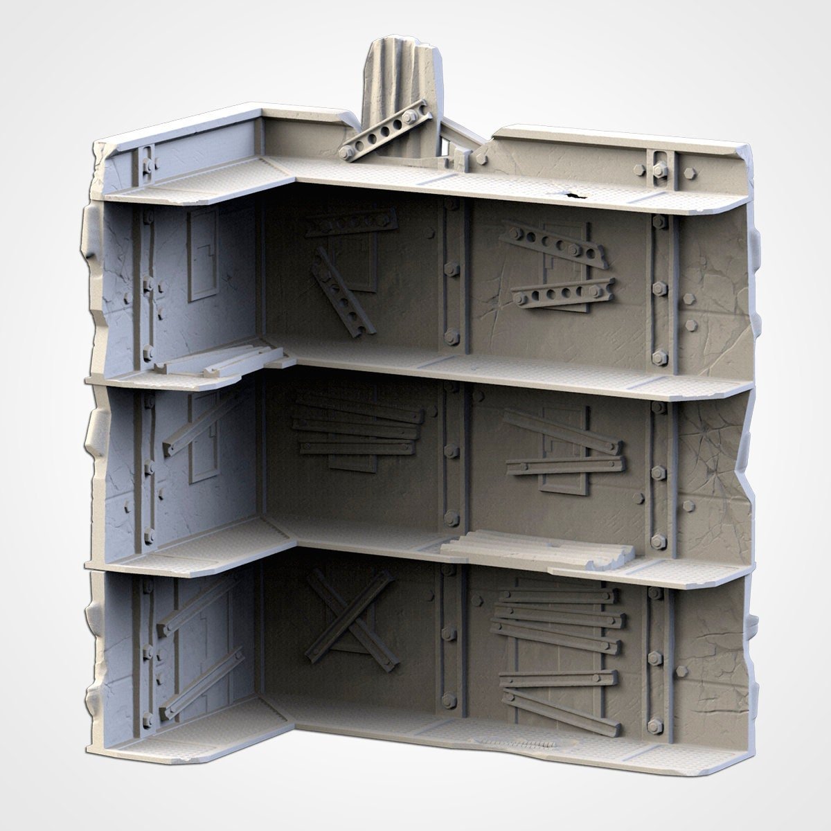 WTC Compliant Large Post-Apocalyptic Ruins - Txarli Factory - Sigmarite Boutique