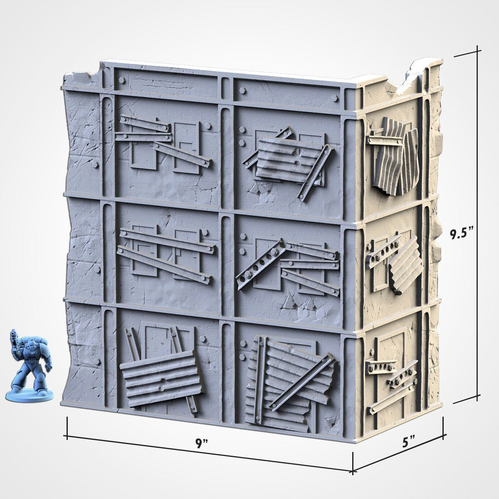 WTC Compliant Large Post-Apocalyptic Ruins - Txarli Factory - Sigmarite Boutique