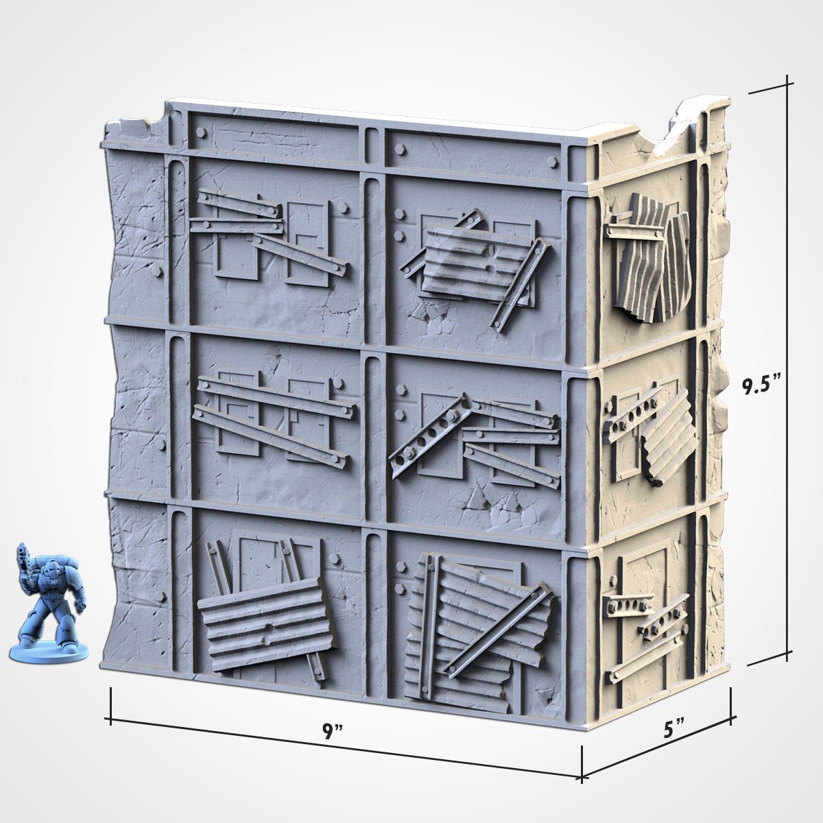 WTC Compliant Large Post-Apocalyptic Ruins - Txarli Factory - Sigmarite Boutique