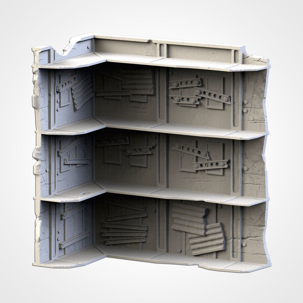 WTC Compliant Large Post-Apocalyptic Ruins - Txarli Factory - Sigmarite Boutique