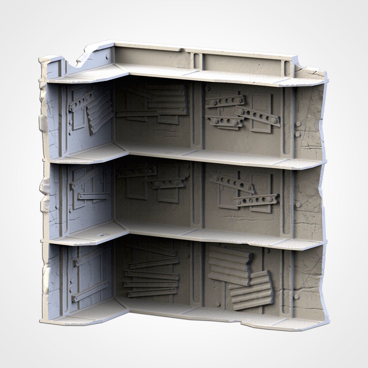 WTC Compliant Large Post-Apocalyptic Ruins - Txarli Factory - Sigmarite Boutique
