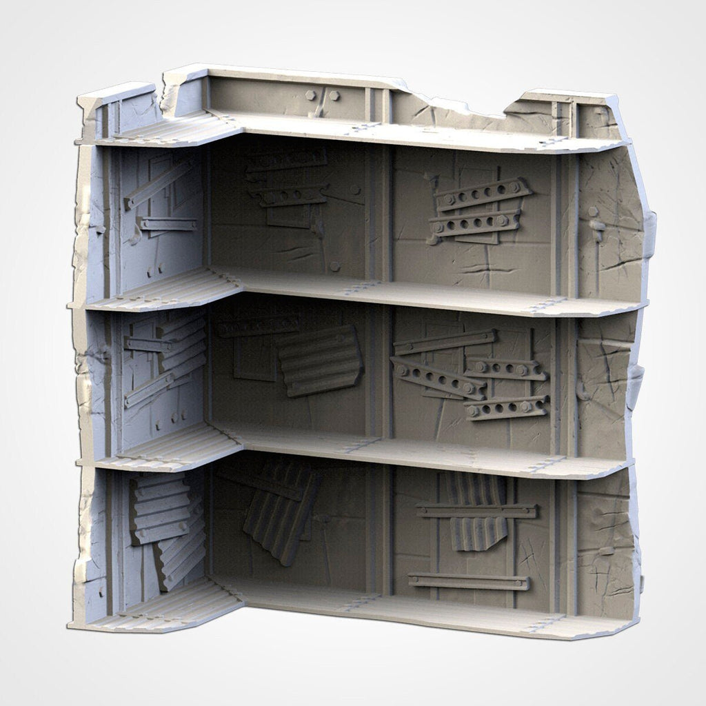 WTC Compliant Large Post-Apocalyptic Ruins - Txarli Factory - Sigmarite Boutique