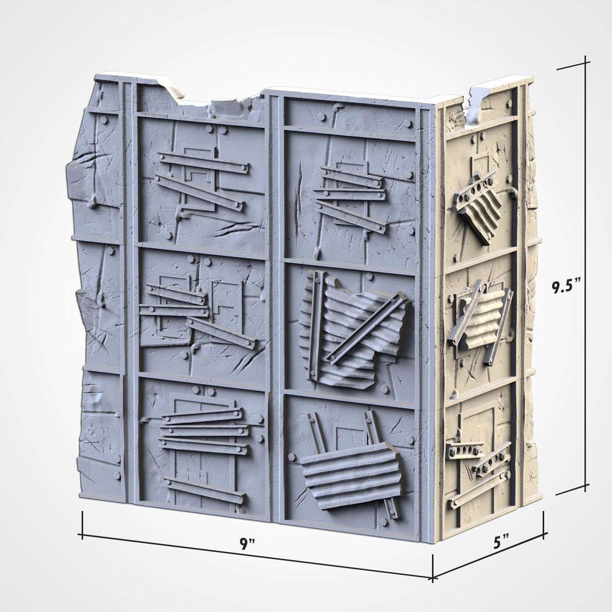 WTC Compliant Large Post-Apocalyptic Ruins - Txarli Factory - Sigmarite Boutique