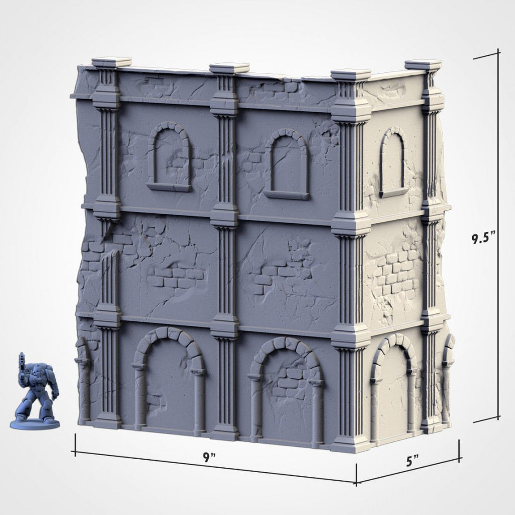 WTC Compliant Large Urban Ruins - Txarli Factory - Sigmarite Boutique