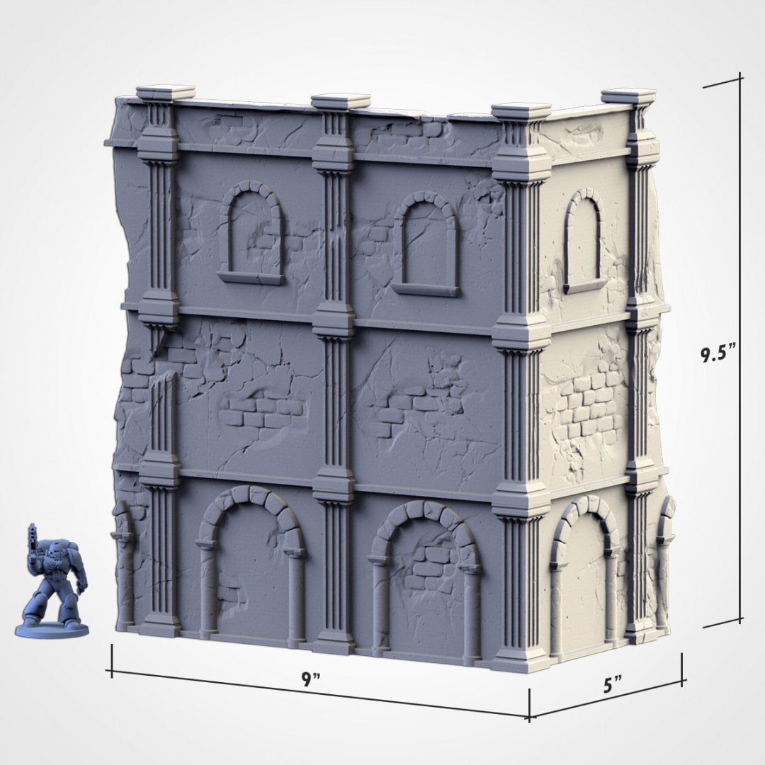 WTC Compliant Large Urban Ruins - Txarli Factory - Sigmarite Boutique