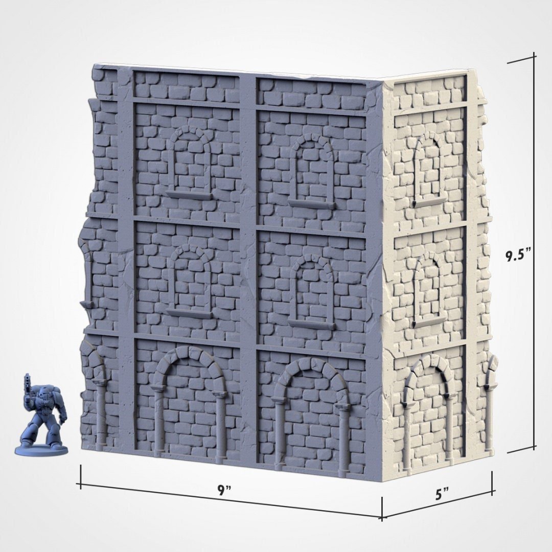 WTC Compliant Large Urban Ruins - Txarli Factory - Sigmarite Boutique