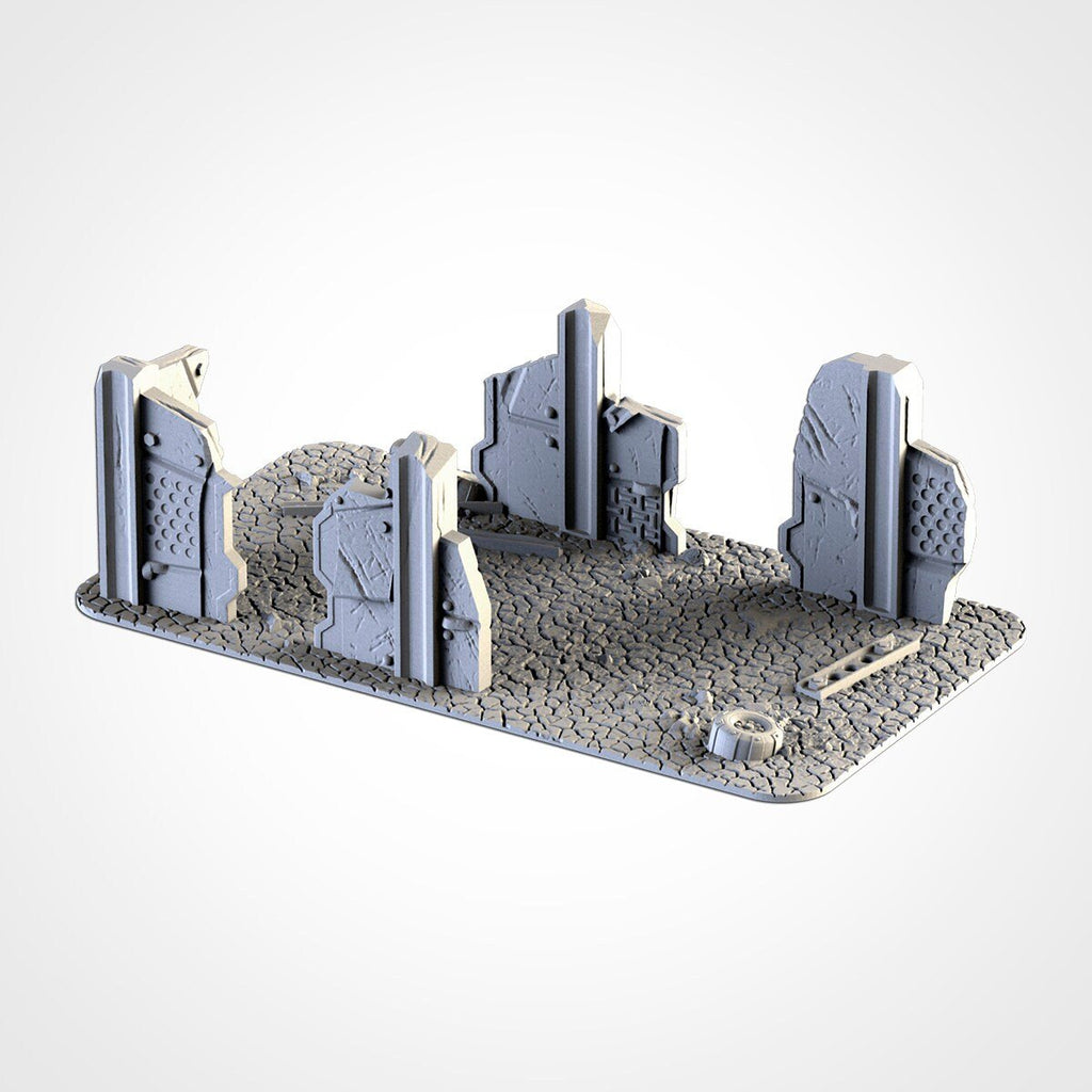 WTC Compliant Post-Apocalyptic Area Ruins - Txarli Factory - Sigmarite Boutique