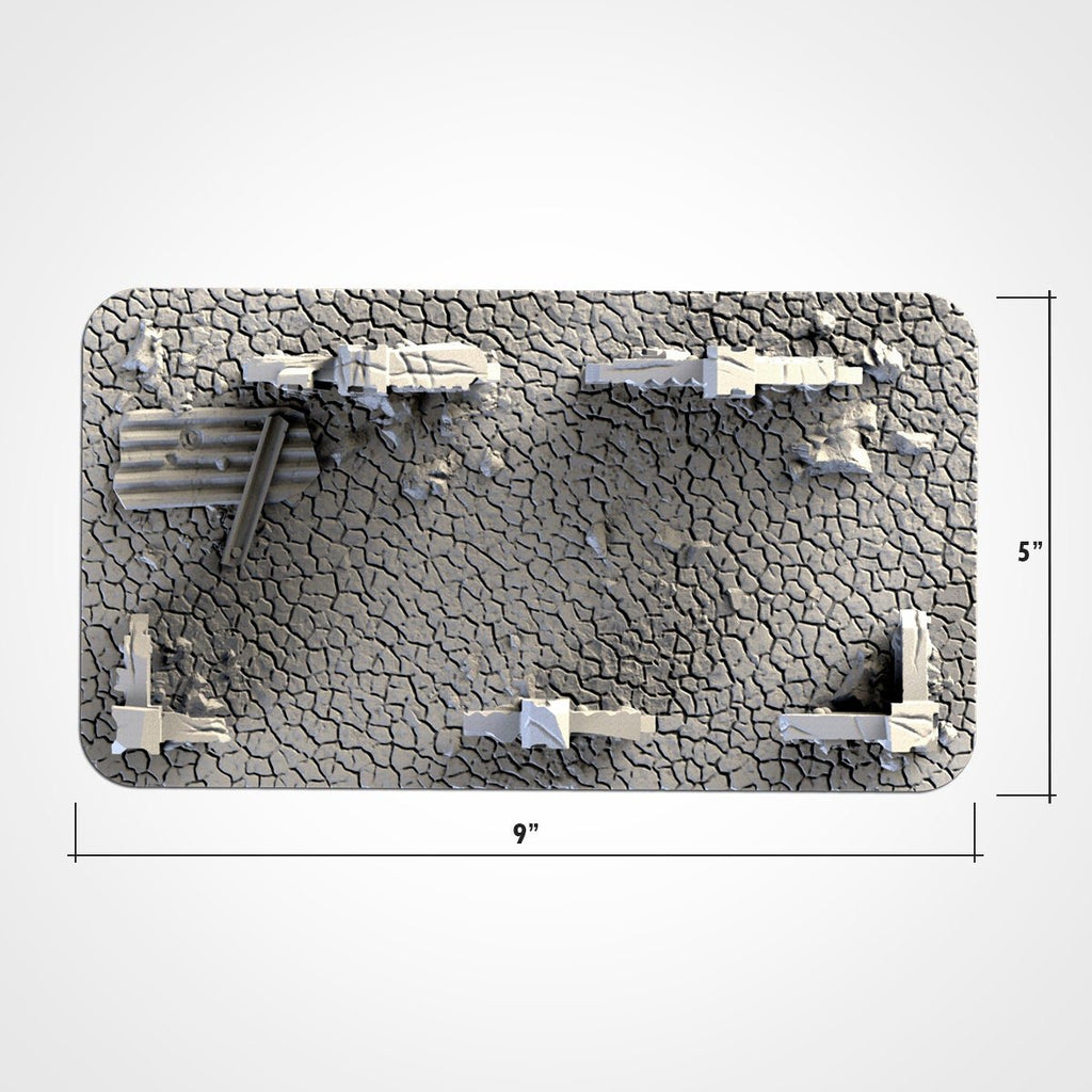 WTC Compliant Post-Apocalyptic Area Ruins - Txarli Factory - Sigmarite Boutique