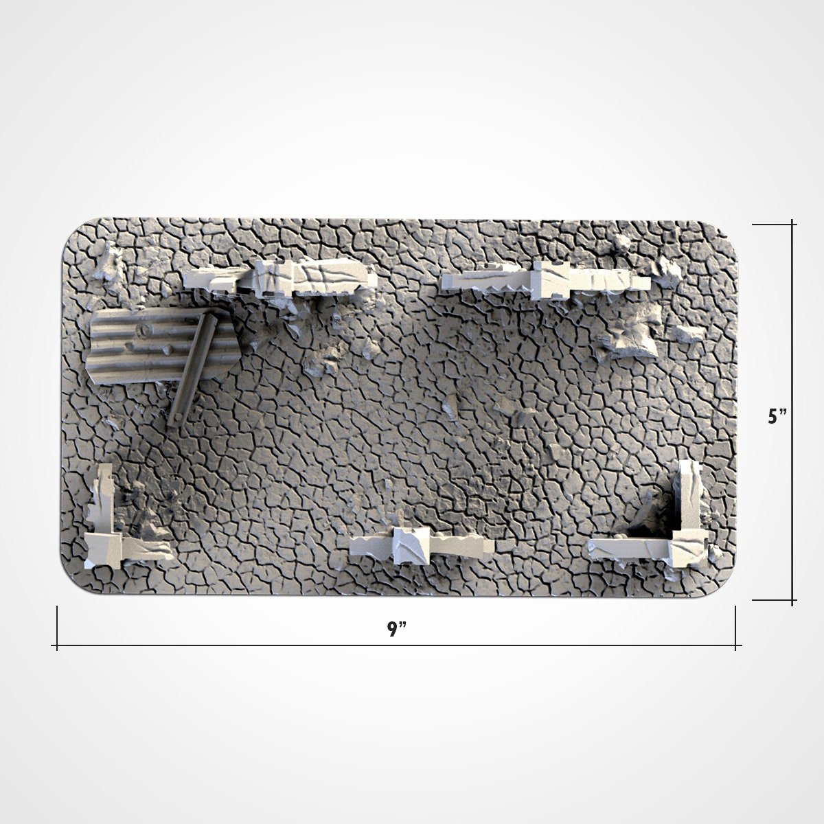 WTC Compliant Post-Apocalyptic Area Ruins - Txarli Factory - Sigmarite Boutique