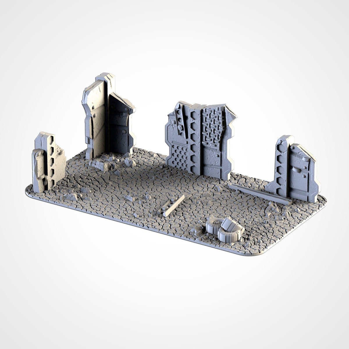 WTC Compliant Post-Apocalyptic Area Ruins - Txarli Factory - Sigmarite Boutique