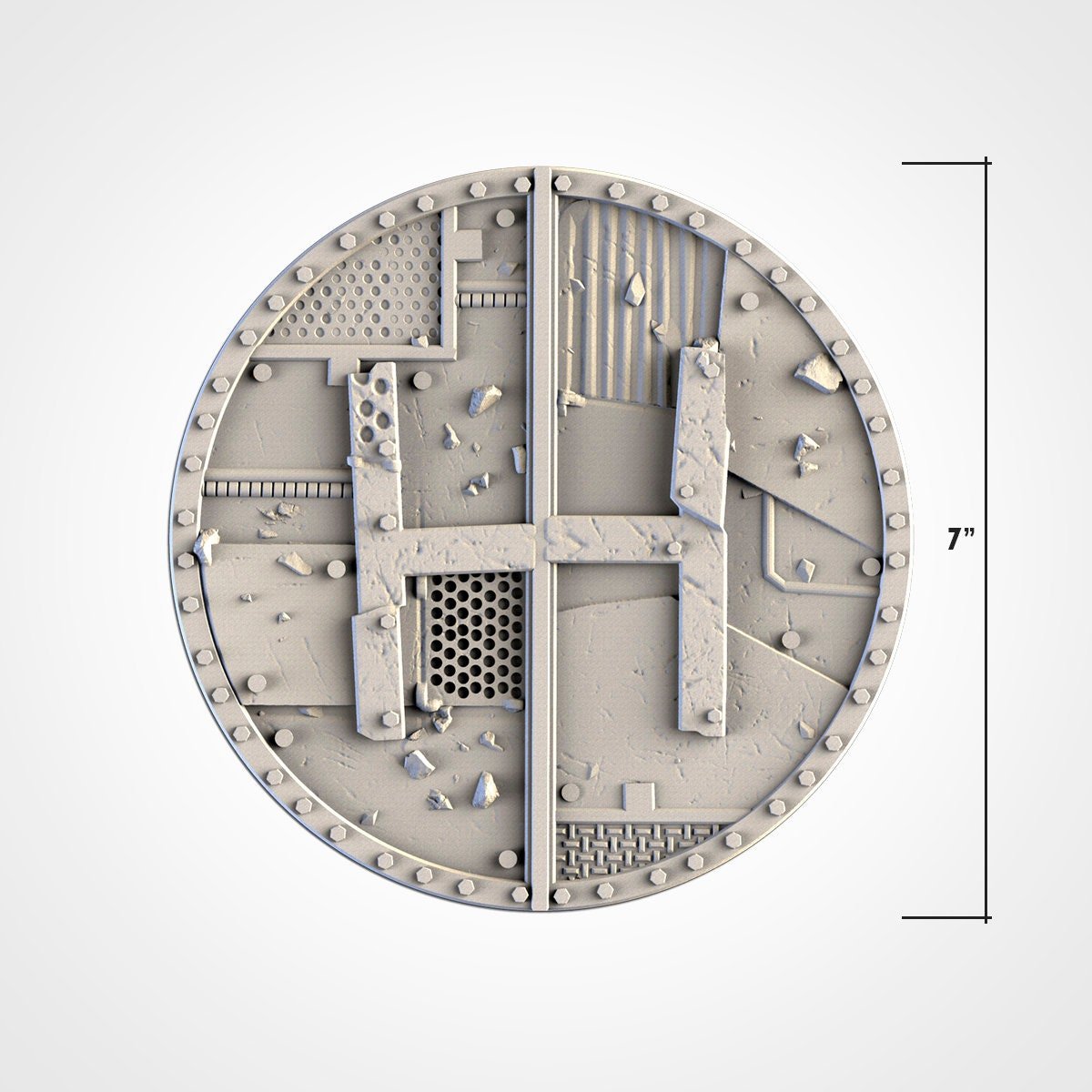 WTC Compliant Post Apocalyptic Objective Markers - Txarli Factory - Sigmarite Boutique