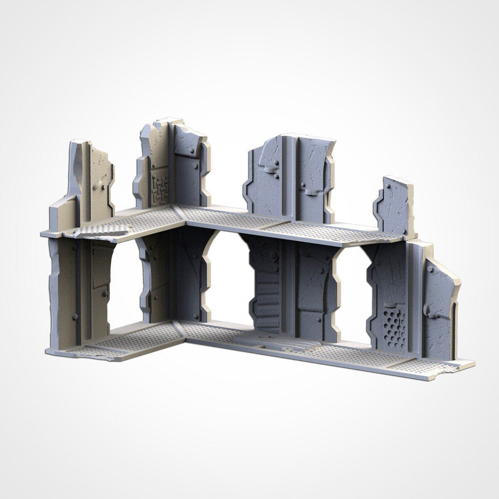 WTC Compliant Small Post-Apocalyptic Ruins - Txarli Factory - Sigmarite Boutique