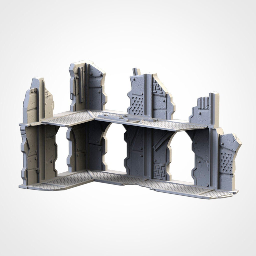 WTC Compliant Small Post-Apocalyptic Ruins - Txarli Factory - Sigmarite Boutique