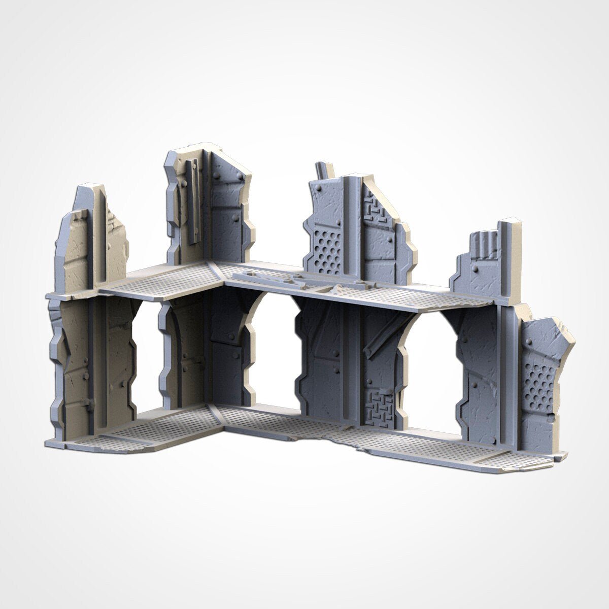 WTC Compliant Small Post-Apocalyptic Ruins - Txarli Factory - Sigmarite Boutique