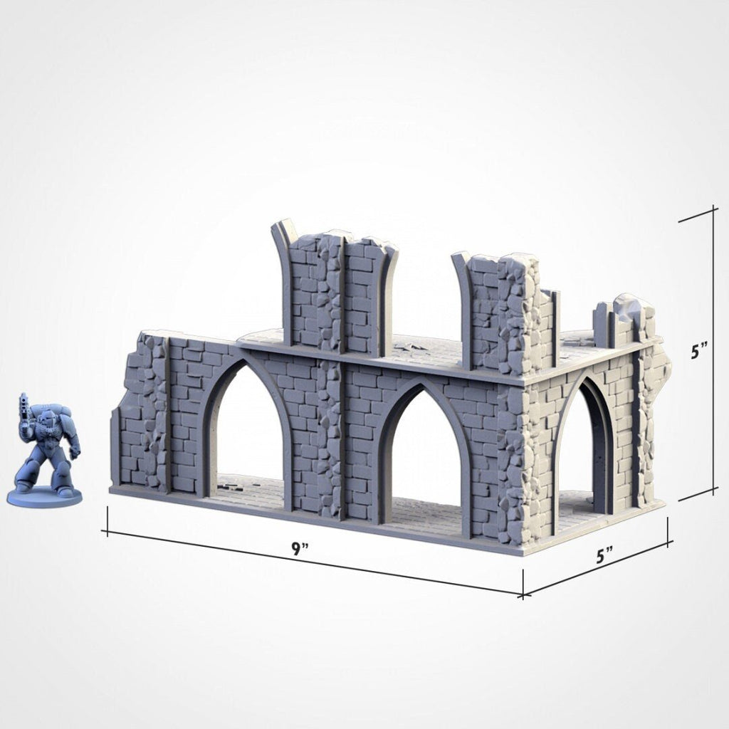 WTC Compliant Small Urban Ruins - Txarli Factory - Sigmarite Boutique